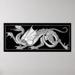 Heraldic Dragon Print