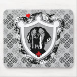 Heraldic Great Dane mousepads
