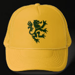 Heraldic Lion 01 - Dark Green hats