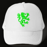 Heraldic Lion 01 - Green hats