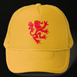 Heraldic Lion 01 - Magenta hats