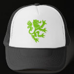 Heraldic Lion 01 - Martian Green hats