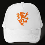 Heraldic Lion 01 - Orange hats