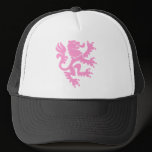 Heraldic Lion 01 - Pink hats