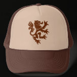 Heraldic Lion 01 - Walnut hats