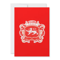 HERALDIC_SHIELD CUSTOM INVITATION