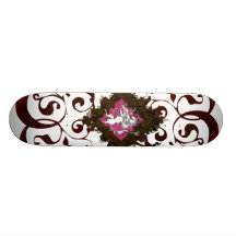 Heraldic Unicorn Skate Board Deck