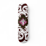 Heraldic Unicorn Skate Board Deck