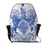 Heraldry Lions & Shield messenger bags