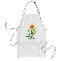 Herb Garden Series - Marigold aprons by Spice Herb Garden Series - Marigold aprons