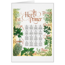 Herb Primer cards by eBrushDesign Herb Primer cards