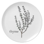 Herbal Design Plate