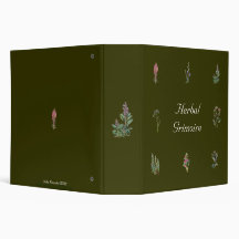Herbal Grimoire 3 Ring Binders