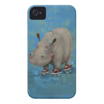 Herbert the Hippo iPhone 4/4s case Case-mate Iphone 4 Case