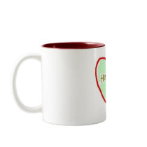 Herbivore Heart Mug mugs