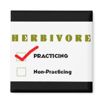 Herbivore Magnet by allinharmony Herbivore Magnet