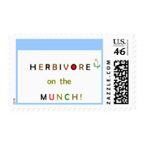 Herbivore on the Munch Stamp stamps