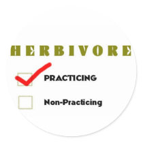 Herbivore Sticker stickers