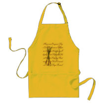 Herbs, Spices & Onions Cooking Apron by farmer77 Herbs, Spices & Onions Cooking Apron