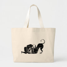 Hercules and Lion Tote Bag