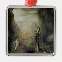 Hercules and the Lernaean Hydra Christmas Ornament