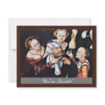 Hercules At Omphale By Lucas Cranach Der Ältere (B Personalized Invite