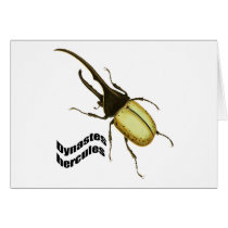 Hercules Beetle Greeting Cards