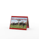 Herd it Was Christmas2 Edit Greeting Cards