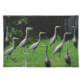 Herd of Heron ~ Placemat
