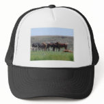 Herd of Horses & Prairie Dog - Logan County KS Trucker Hat