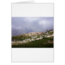 Herd of sheep at the Lake Garda Cards