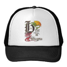 Here Be Dragons Hat