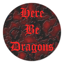 Here Be Dragons Sticker by SuanSKatra Here Be Dragons Sticker