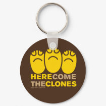 HERE COME THE CLONES pineclone keychain by avipaulweinstein HERE COME THE CLONES pineclone keychain
