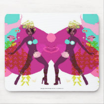 Here Come The Girls mousepads by evatatcheva Here Come The Girls mousepads