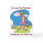 Here Comes Peter Rottentail! greeting card