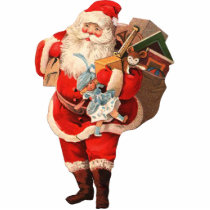 Here comes Santa Claus Acrylic Cut Out