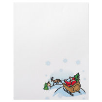 Here Comes Santa Letterhead