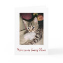 Here comes Santy Claws cards