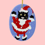 Here Comes Santy Claws Ornament ornaments