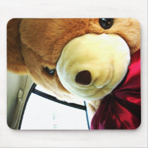 Here Comes Teddy mousepads