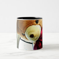 Here Comes Teddy mugs