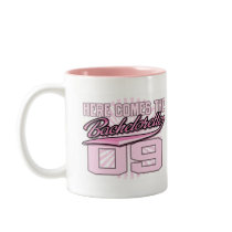 Here Comes The Bachelorette Sporty Mug by bridalboutique Here Comes The Bachelorette Sporty Mug