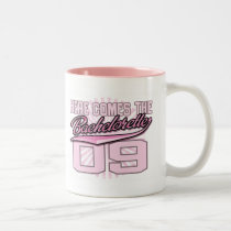 Here Comes The Bachelorette Sporty Mug by bridalboutique Here Comes The Bachelorette Sporty Mug