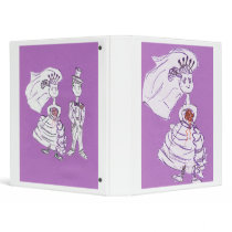 Here Comes the Bride binders by JunipersWedding Here Comes the Bride binders