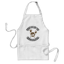 Here comes the chupacabra aprons