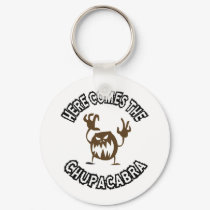 Here comes the chupacabra keychains