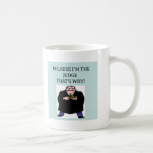 here comes the judge mug
