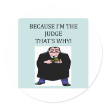 here comes the judge stickers