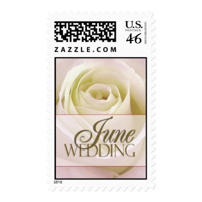 Here comes the June bride! Postage Stamps